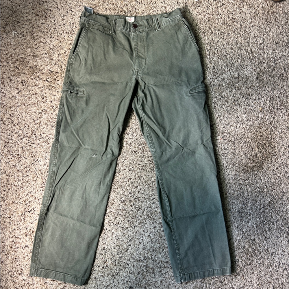 Dockers Olive Cargo Pants for Men